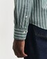 Gant Archive Organic Cotton Poplin Multi Stripe Overhemd Forest Green