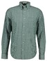 Gant Archive Organic Cotton Poplin Multi Stripe Overhemd Forest Green