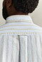 Gant Archive Oxford Stripe Organic Cotton Overhemd Sky Blue
