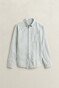 Gant Archive Oxford Stripe Organic Cotton Overhemd Sky Blue