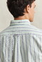 Gant Archive Oxford Stripe Organic Cotton Overhemd Washed Turquoise