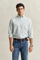 Gant Archive Oxford Stripe Organic Cotton Overhemd Washed Turquoise
