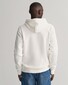 Gant Archive Shield Embroidery Hoodie Trui Eggshell