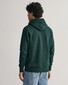 Gant Archive Shield Embroidery Hoodie Trui Tartan Green
