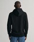 Gant Archive Shield Embroidery Hoodie Trui Zwart