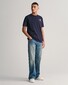 Gant Archive Shield Embroidery T-Shirt Avond Blauw