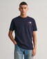 Gant Archive Shield Embroidery T-Shirt Avond Blauw