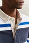 Gant Block Striped Rugger Trui Avond Blauw