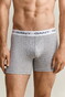 Gant Boxer Briefs 3Pack Uni Color Ondermode Licht Grijs