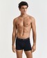 Gant Boxer Briefs 3Pack Uni Color Ondermode Zwart
