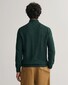 Gant Casual Cotton Half Zip Rib Endings Trui Groen