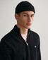 Gant Casual Cotton Half Zip Rib Endings Trui Zwart