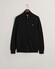 Gant Casual Cotton Zip Cardigan Vest Zwart