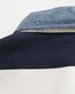 Gant Chambray Stripe Heavy Rugger Twill Collar Pullover Eggshell