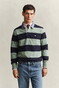 Gant Chambray Stripe Heavy Rugger Twill Collar Pullover Surplus Mint