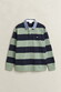 Gant Chambray Stripe Heavy Rugger Twill Collar Trui Surplus Mint