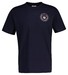 Gant Circle Chest Graphic Short Sleeve Crew Neck T-Shirt Avond Blauw