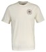 Gant Circle Chest Graphic Short Sleeve Crew Neck T-Shirt Cream