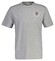 Gant Circle Chest Graphic Short Sleeve Crew Neck T-Shirt Grey Melange