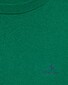 Gant Classic Cotton Crew Trui Lush Green