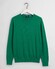 Gant Classic Cotton Crew Trui Lush Green