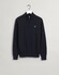 Gant Classic Cotton Half Zip Trui Avond Blauw