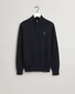 Gant Classic Cotton Half Zip Trui Avond Blauw