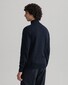 Gant Classic Cotton Half Zip Trui Avond Blauw