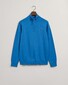Gant Classic Cotton Half Zip Trui Day Blue