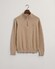 Gant Classic Cotton Half Zip Trui Zand Melange