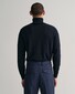 Gant Classic Cotton Rollneck Trui Avond Blauw