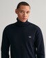 Gant Classic Cotton Rollneck Trui Avond Blauw