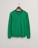 Gant Classic Cotton V-Hals Trui Dark Hunter Green Melange