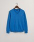 Gant Classic Cotton V-Hals Trui Day Blue