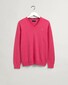 Gant Classic Cotton V-Hals Trui Roze Melange