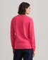 Gant Classic Cotton V-Hals Trui Roze Melange