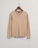Gant Classic Cotton V-Hals Trui Zand Melange