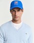 Gant Classic Cotton V-Neck Trui Fresh Blue
