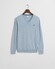 Gant Classic Cotton V-Neck Trui Fresh Blue