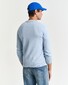 Gant Classic Cotton V-Neck Trui Fresh Blue