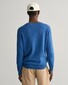 Gant Classic Cotton V-Neck Trui Rich Blue