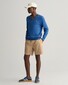 Gant Classic Cotton V-Neck Trui Rich Blue