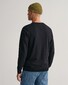 Gant Classic Cotton V-Neck Trui Zwart
