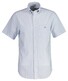 Gant Classic Oxford Stripe Button-Down Short Sleeve Overhemd Licht Blauw