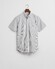 Gant Classic Oxford Stripe Button-Down Short Sleeve Overhemd Persian Blue