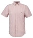 Gant Classic Oxford Stripe Button-Down Short Sleeve Overhemd Ruby Red