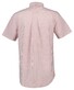Gant Classic Oxford Stripe Button-Down Short Sleeve Overhemd Ruby Red