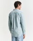 Gant Classic Oxford Stripe Overhemd Diep Groen