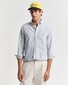 Gant Classic Oxford Stripe Overhemd Rich Blue