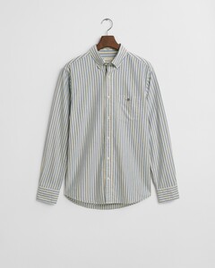 Gant Classic Oxford Stripe Shirt Rich Blue